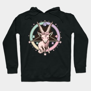 Pastel gothic cute baphomet Hoodie